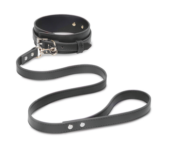 BDSM Black Leather Bondage Kit